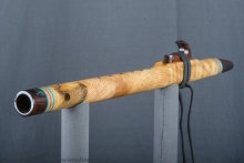 Ponderosa Pine Burl Native American Flute, Minor, Mid B-4, #J8K (5)